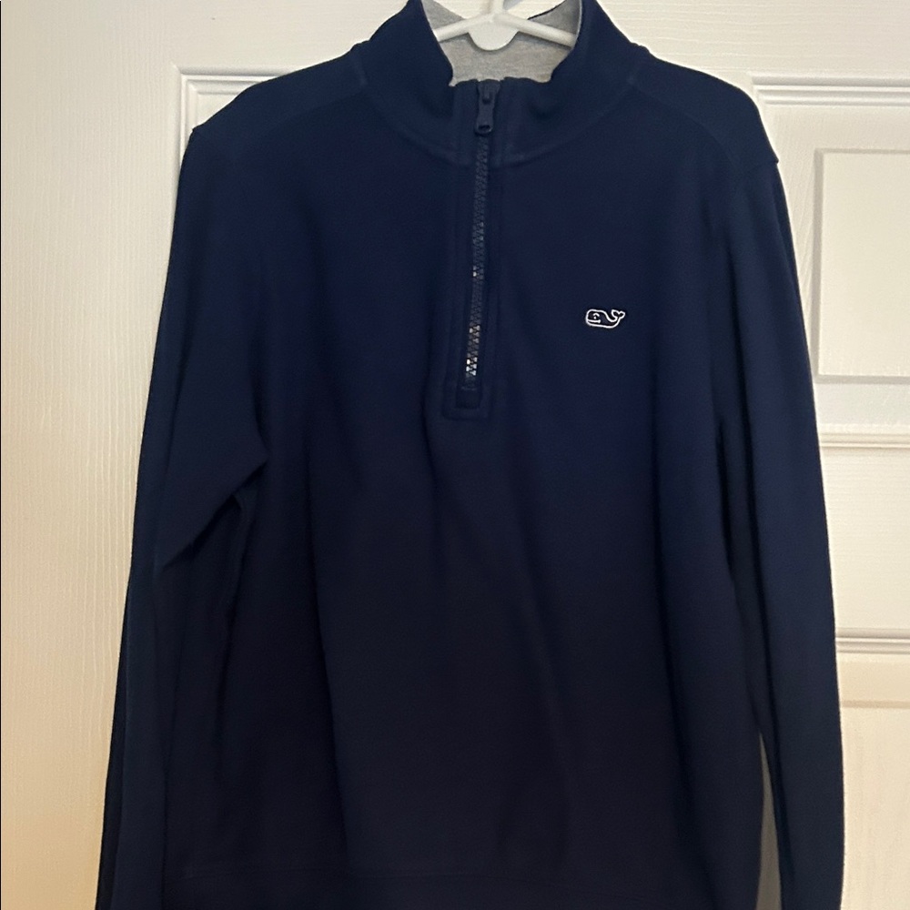 Vineyard Vines Dark Blue Zip-Up Sweater